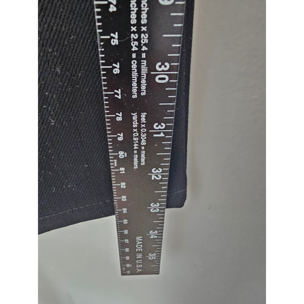 Minimalist Naked & Famous Super Guy Jeans Mens 33 Black Pwr Stretch Slim 013010 - Picture 6 of 8